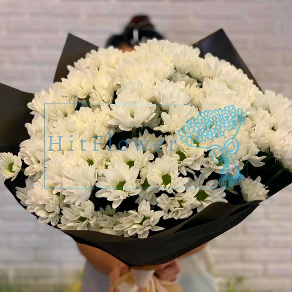 Букет цветов из: Хризантемы